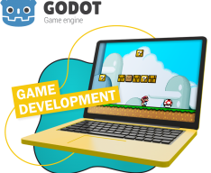 Godot.  Основа создания легендарных игр - КИБЕРшкола программирования для детей, компьютерные курсы для школьников, начинающих и подростков - KIBERone г. Алушта