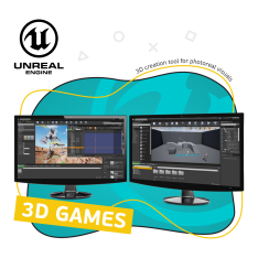 Unreal Engine 4. Игровой движок - КИБЕРшкола программирования для детей, компьютерные курсы для школьников, начинающих и подростков - KIBERone г. Алушта