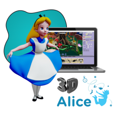 Alice 3d - КИБЕРшкола программирования для детей, компьютерные курсы для школьников, начинающих и подростков - KIBERone г. Алушта