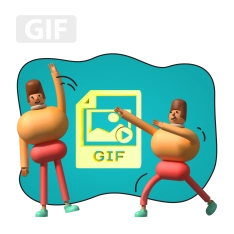 Gif-анимация - КИБЕРшкола программирования для детей, компьютерные курсы для школьников, начинающих и подростков - KIBERone г. Алушта