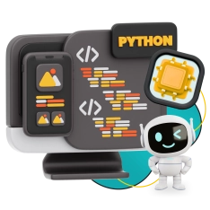 Мой первый сайт с мозгами: Python + AI - КИБЕРшкола программирования для детей, компьютерные курсы для школьников, начинающих и подростков - KIBERone г. Алушта