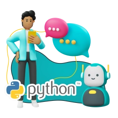 Умный чат-бот на Python на Telegram - КИБЕРшкола программирования для детей, компьютерные курсы для школьников, начинающих и подростков - KIBERone г. Алушта