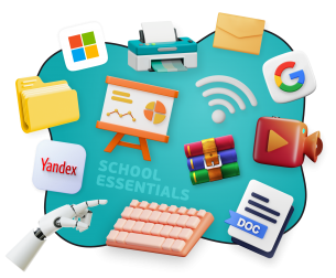 Цифровая база для школьника - КИБЕРшкола программирования для детей, компьютерные курсы для школьников, начинающих и подростков - KIBERone г. Алушта